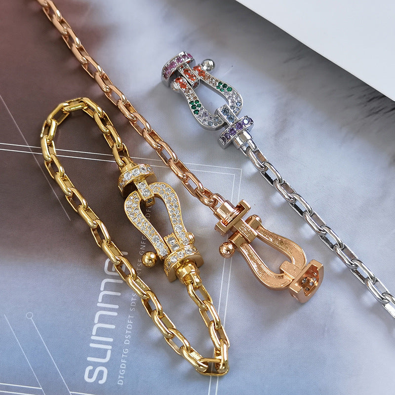 Bracelet Horseshoe Clasp